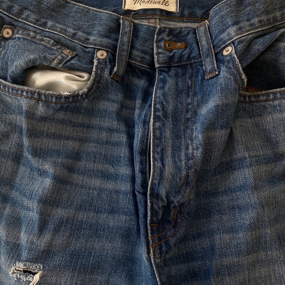 Madewell Ripped Rigid Skinny Jean - Picture 2 of 4